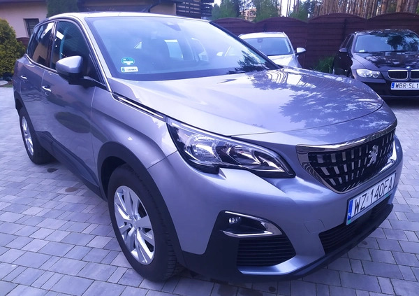 Peugeot 3008 cena 70999 przebieg: 160000, rok produkcji 2020 z Białobrzegi małe 742
